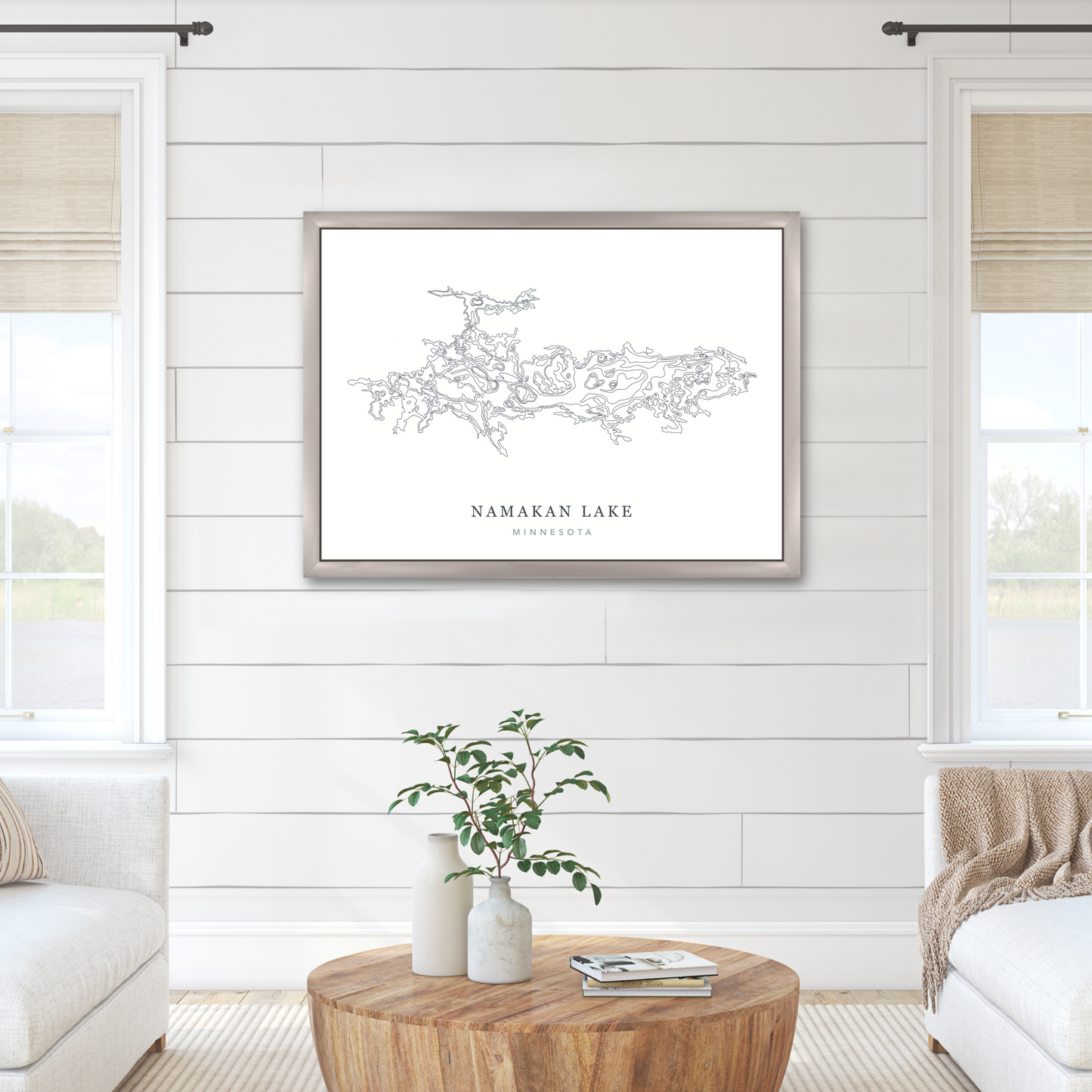 Champagne Floating Frame  