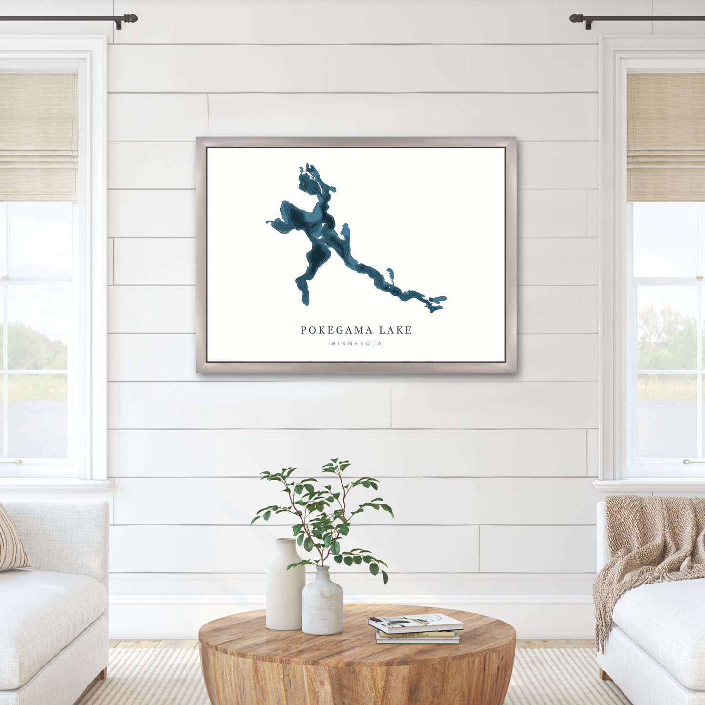 Champagne Floating Frame 