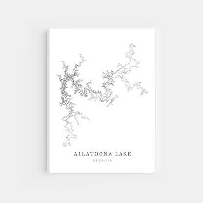 Allatoona Lake, Georgia | Canvas Print