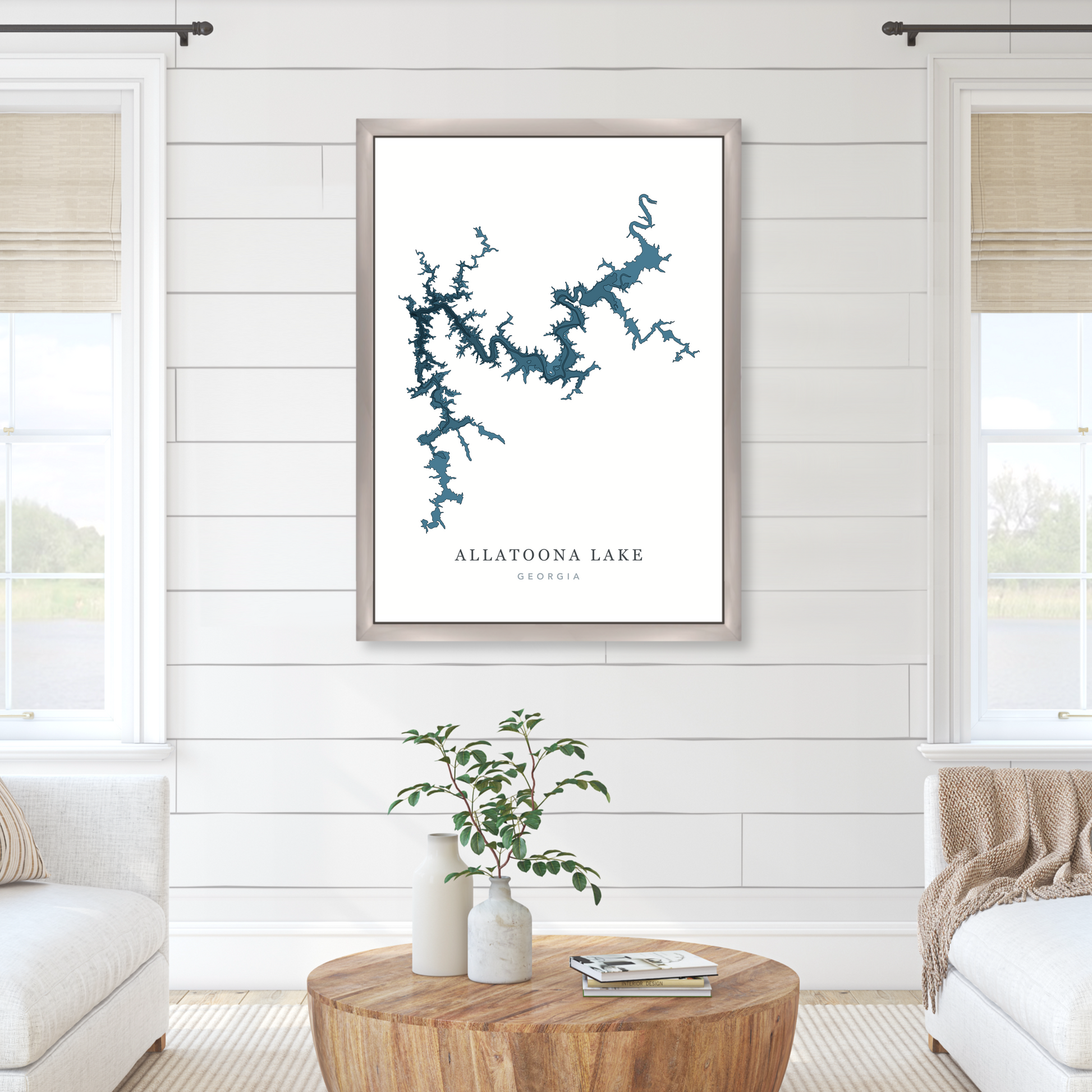 Champagne Floating Frame 