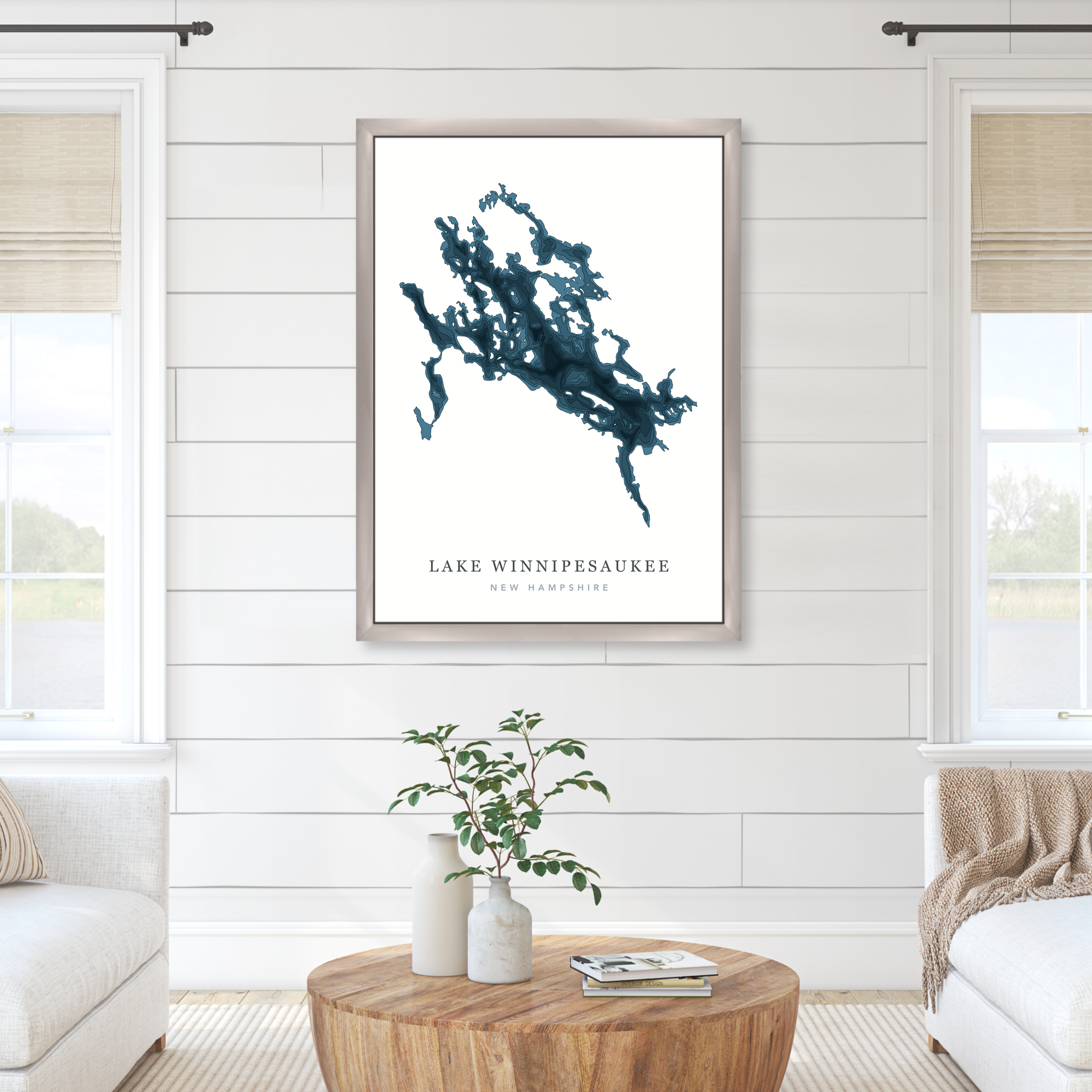 Champagne Floating Frame 