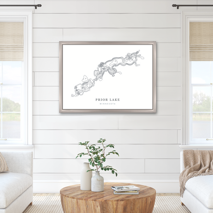 Champagne Floating Frame  