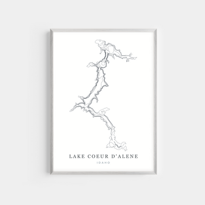 Lake Coeur d'Alene, Idaho | Photo Print