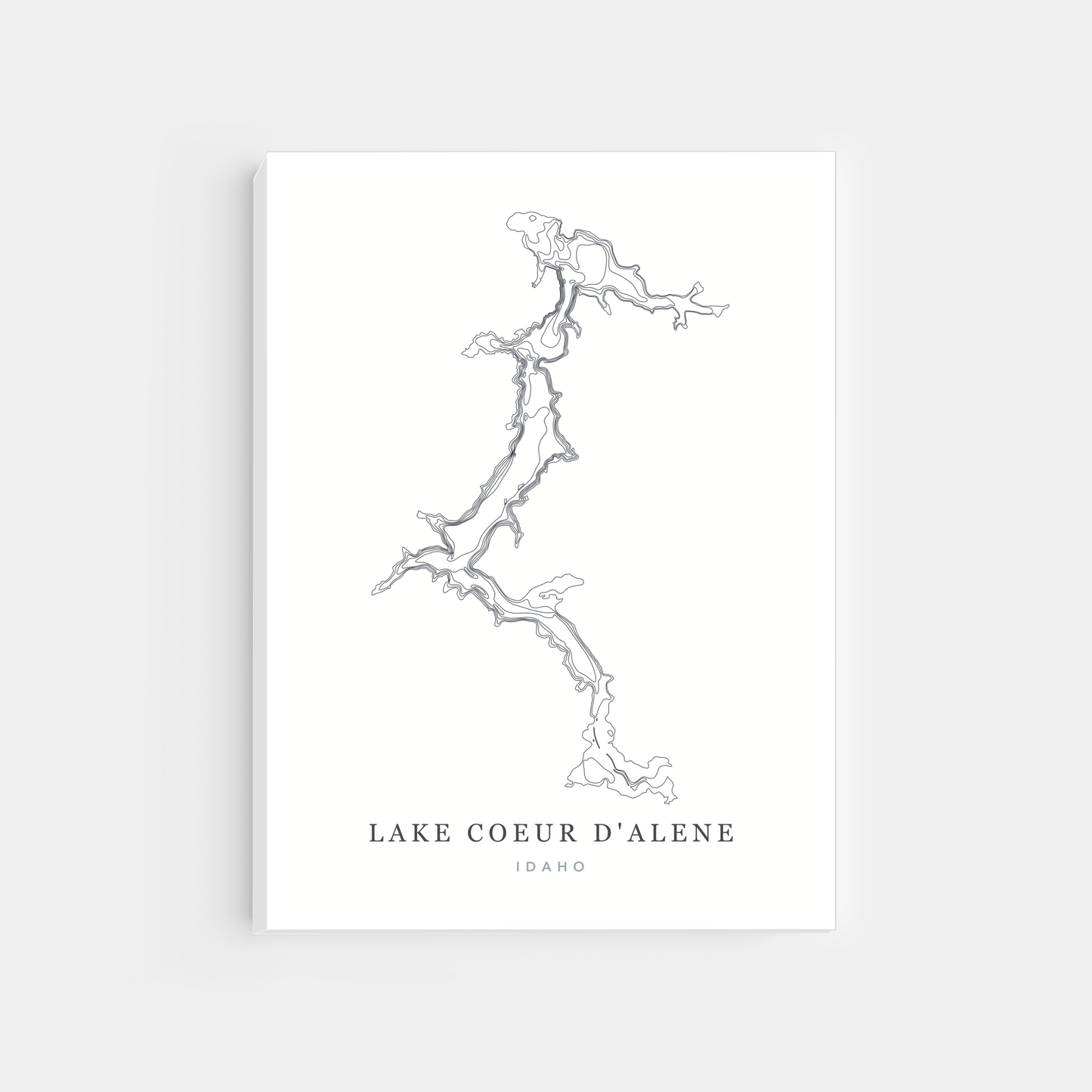 Lake Coeur d'Alene, Idaho | Canvas Print