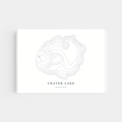 Crater Lake, Oregon | Canvas Print