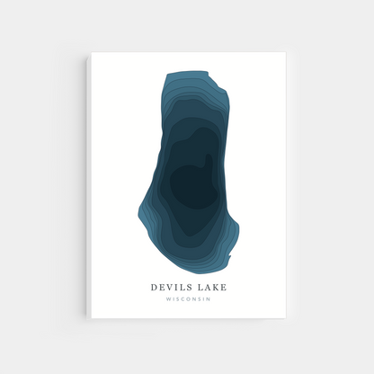 Devils Lake, Wisconsin | Canvas Print