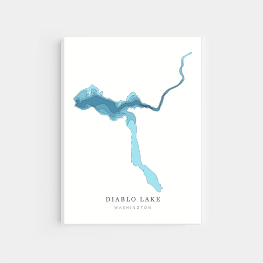 Diablo Lake, Washington | Canvas Print