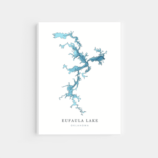Eufaula Lake, Oklahoma | Canvas Print
