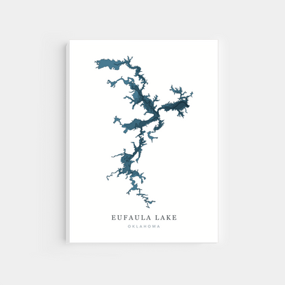 Eufaula Lake, Oklahoma | Canvas Print