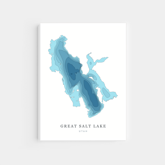 Great Salt Lake, Utah | Canvas Print