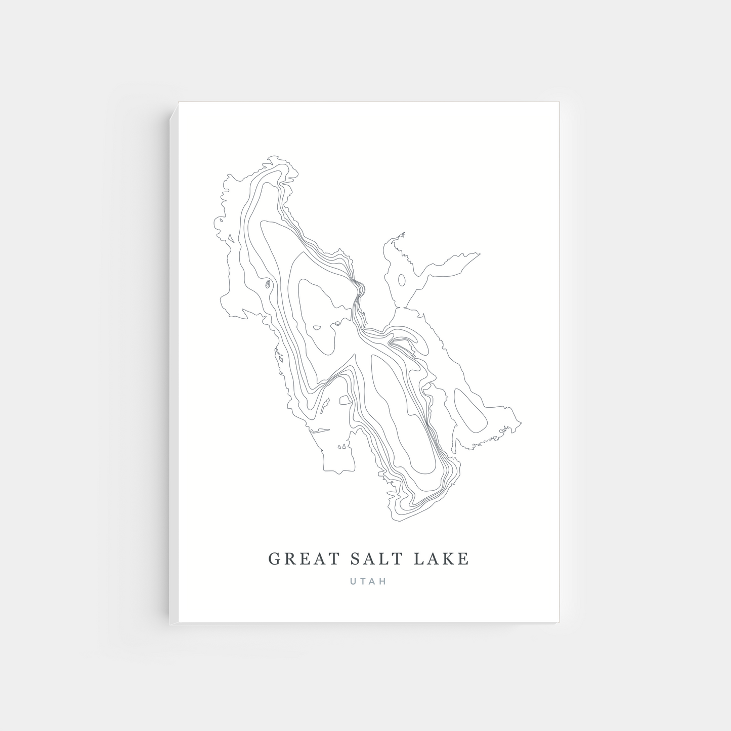 Great Salt Lake, Utah | Canvas Print