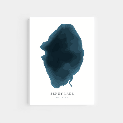 Jenny Lake, Wyoming | Canvas Print