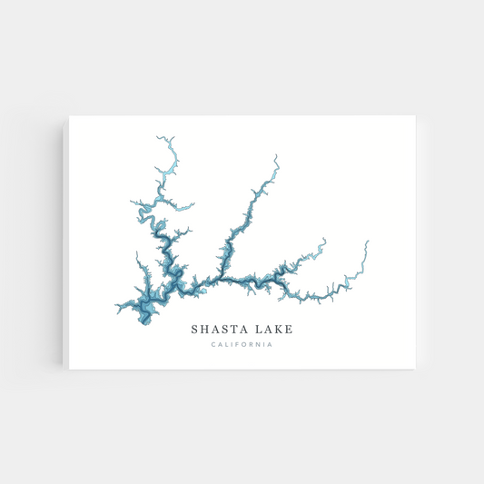 Shasta Lake, California | Canvas Print