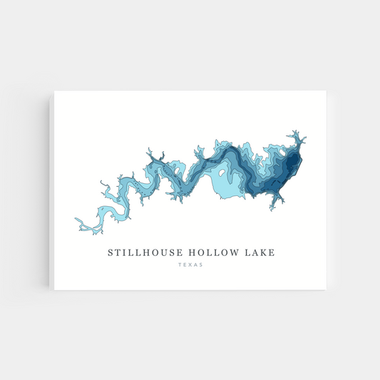 Stillhouse Hollow Lake, Texas | Canvas Print