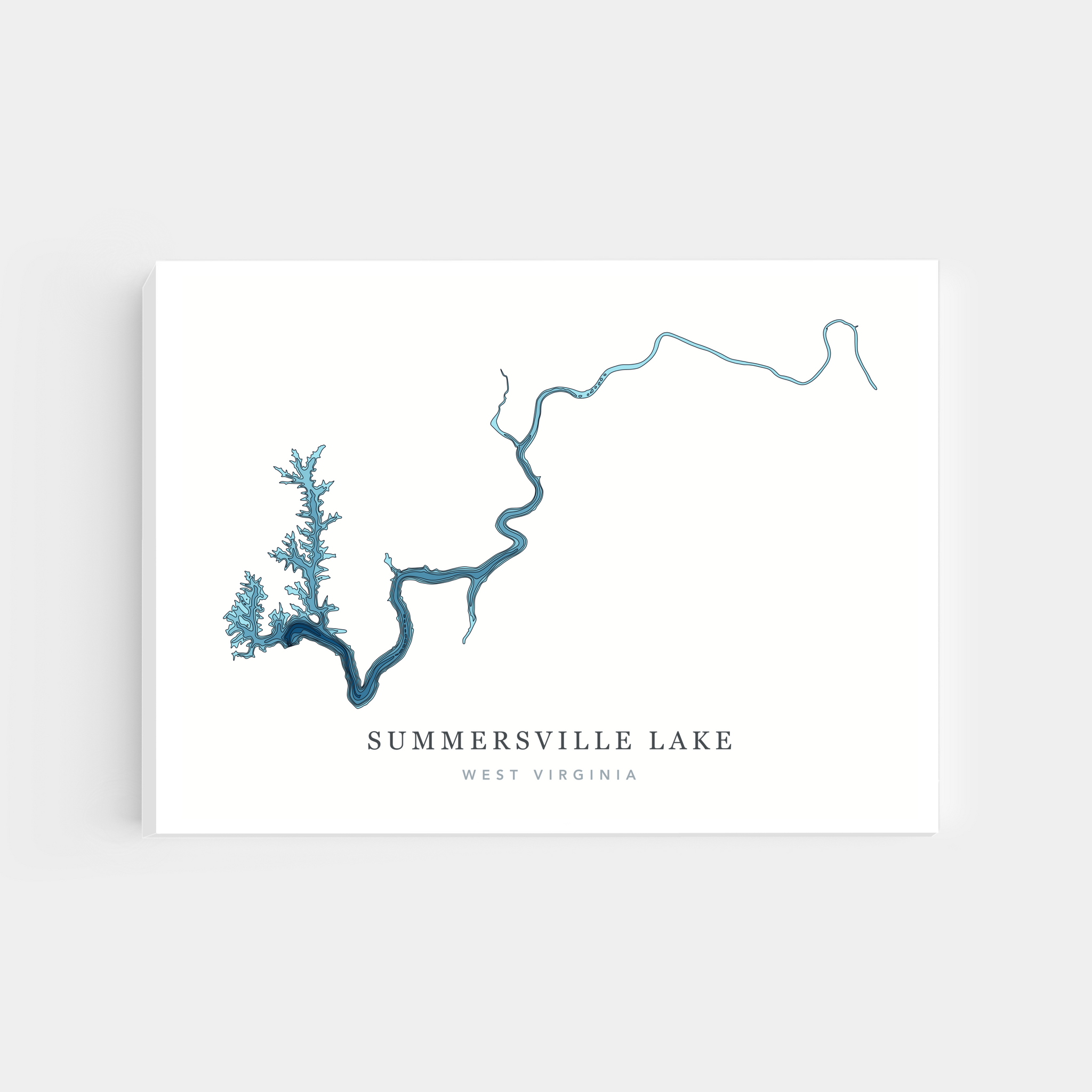 Summersville Lake, West Virginia | Canvas Print