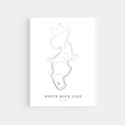 White Rock Lake, Texas | Canvas Print