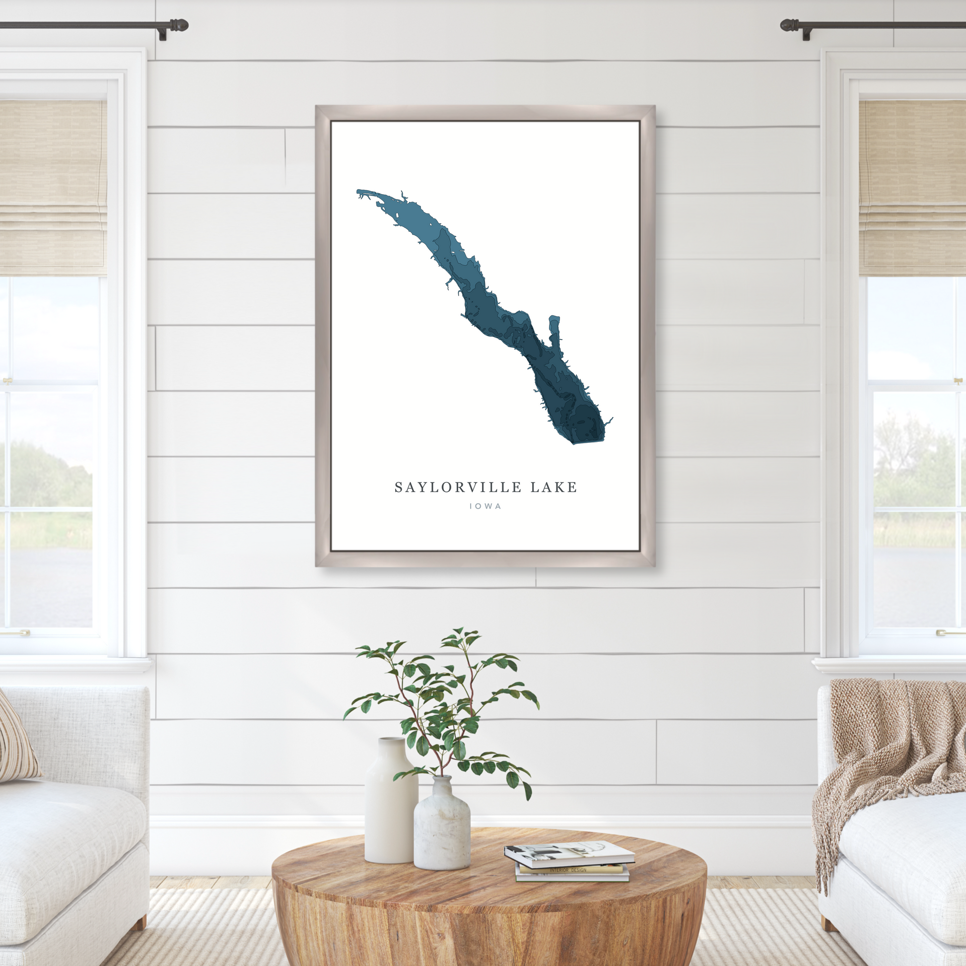 Champagne Floating Frame 