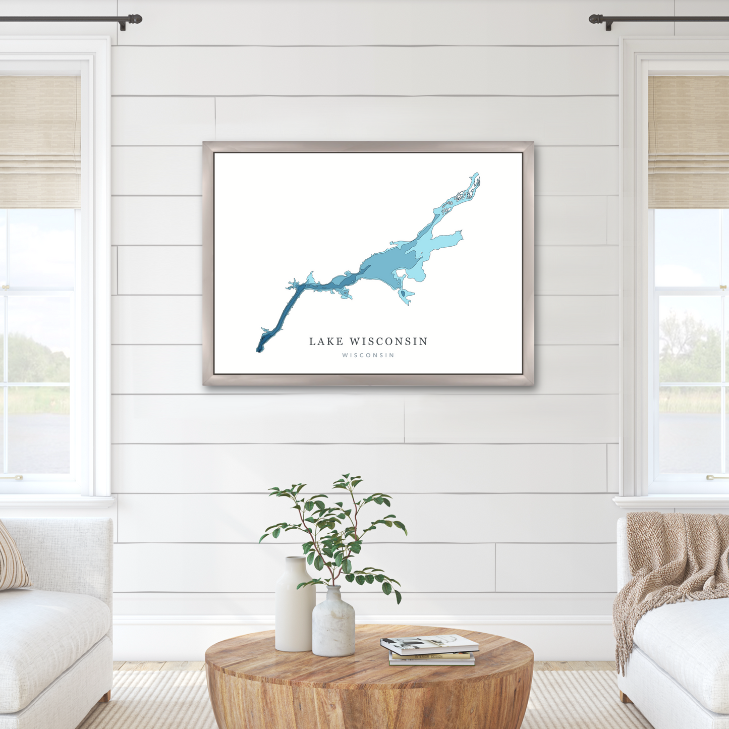 Champagne Floating Frame