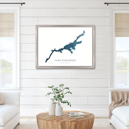 Champagne Floating Frame 