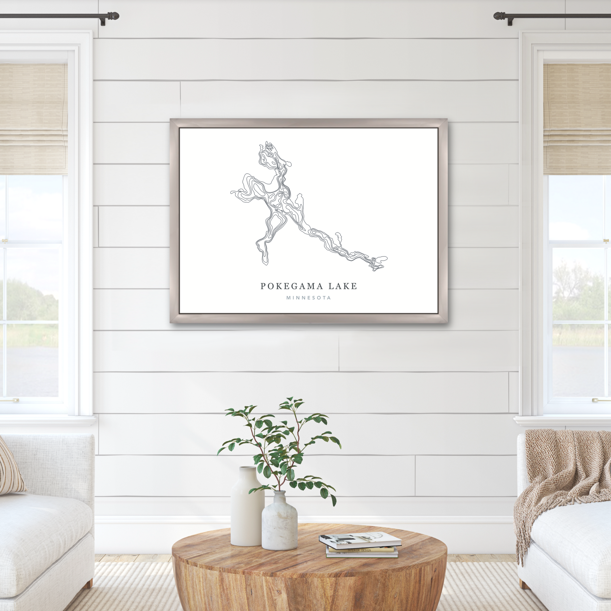 Champagne Floating Frame  