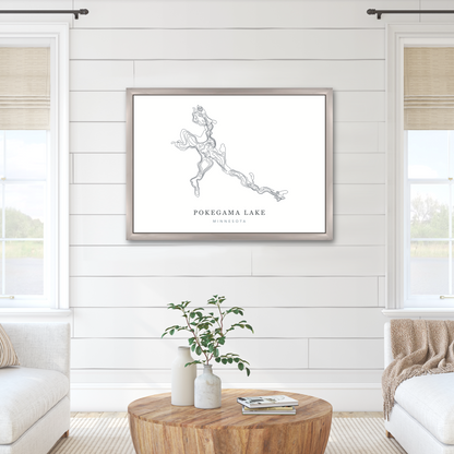 Champagne Floating Frame  