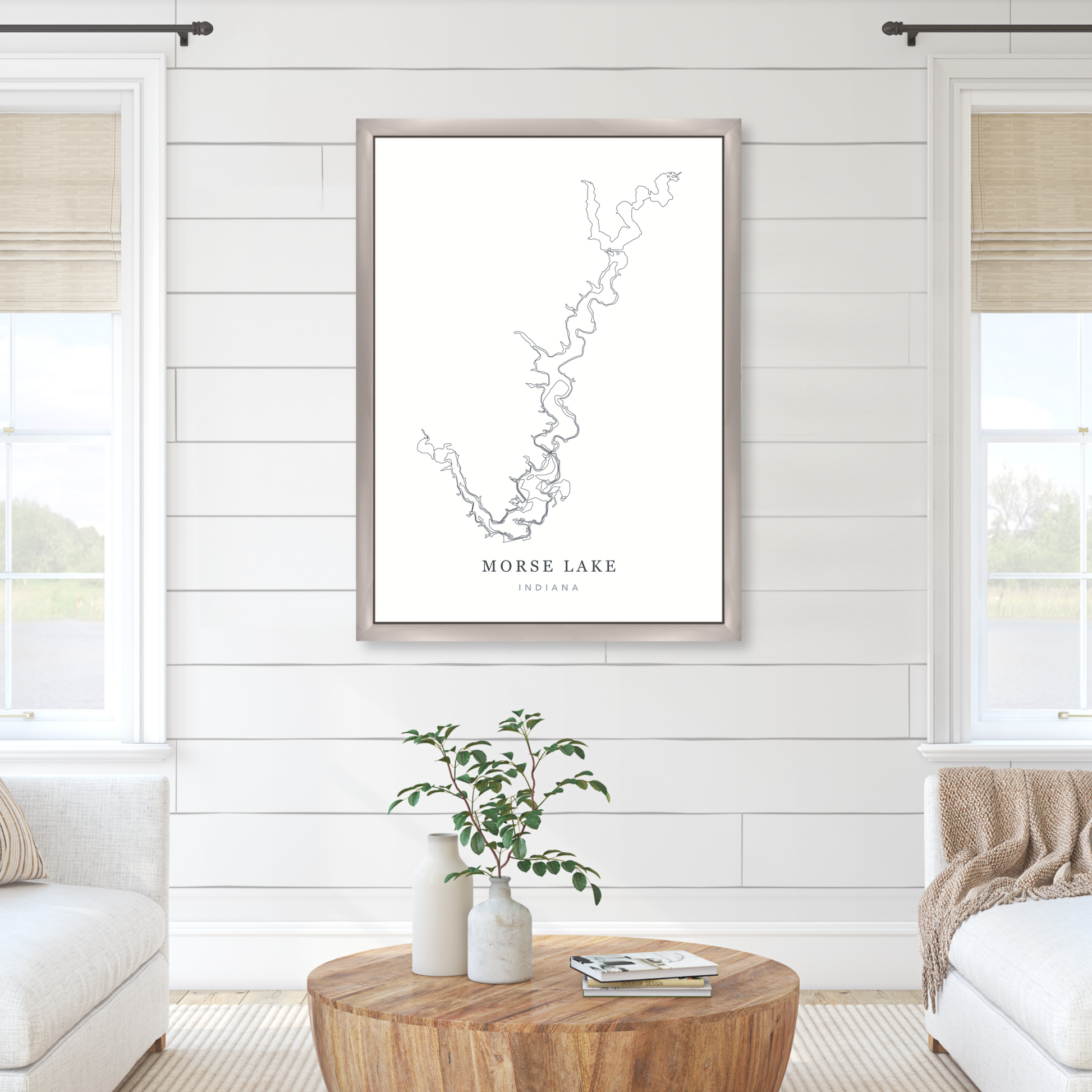 Champagne Floating Frame  