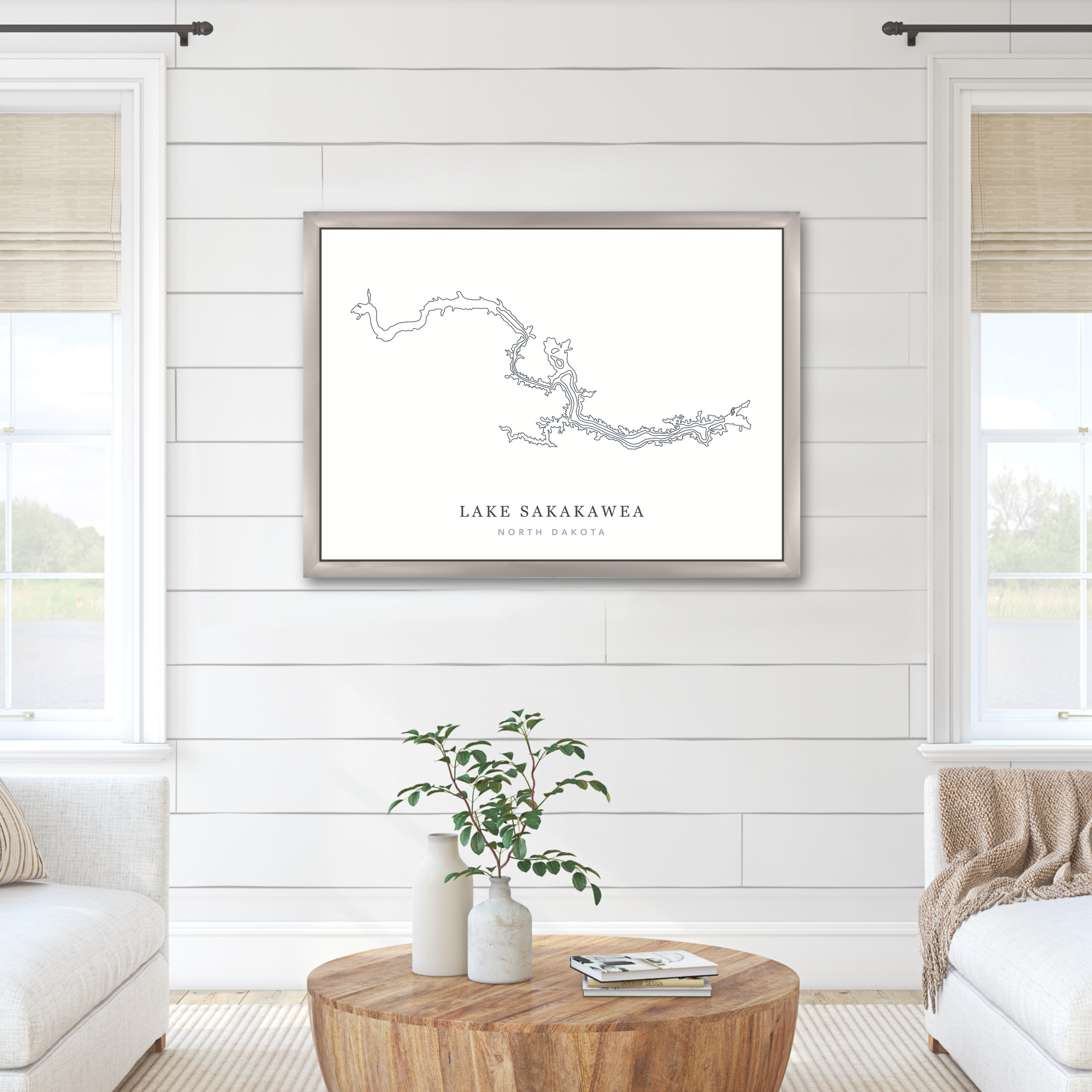 Champagne Floating Frame  