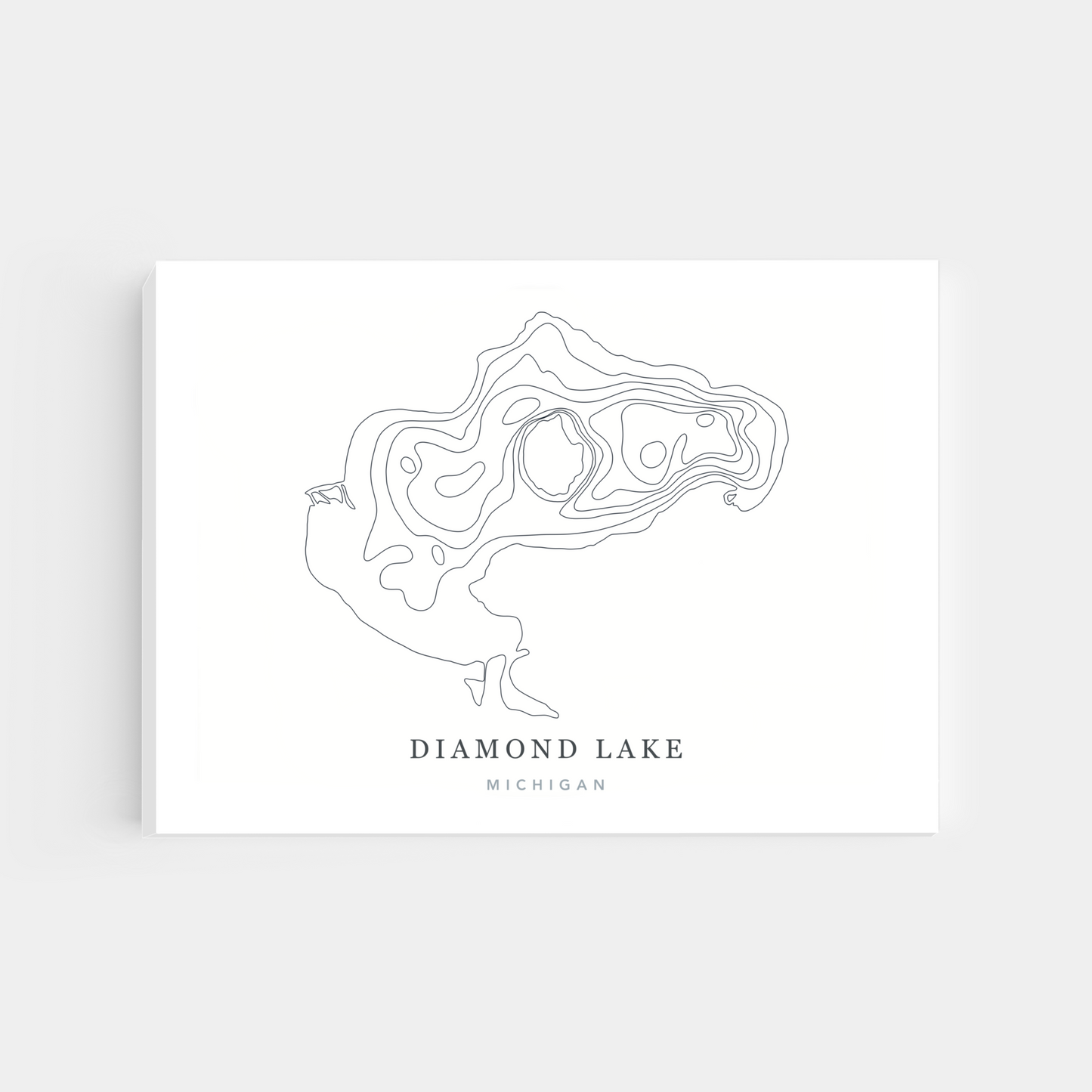 Diamond Lake, Michigan | Canvas Print