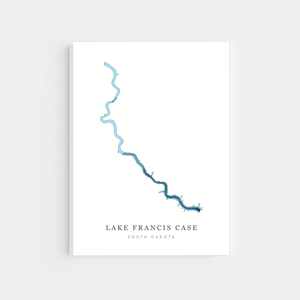 Lake Francis Case, South Dakota | Canvas Print