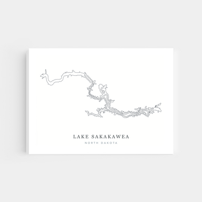 Lake Sakakawea, North Dakota | Canvas Print