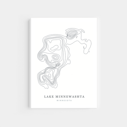 Lake Minnewashta, Minnesota | Canvas Print