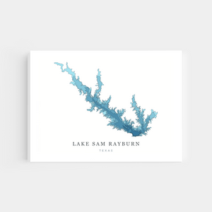 Lake Sam Rayburn, Texas | Canvas Print