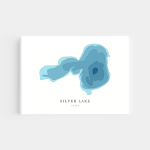 Silver Lake, Iowa | Canvas Print