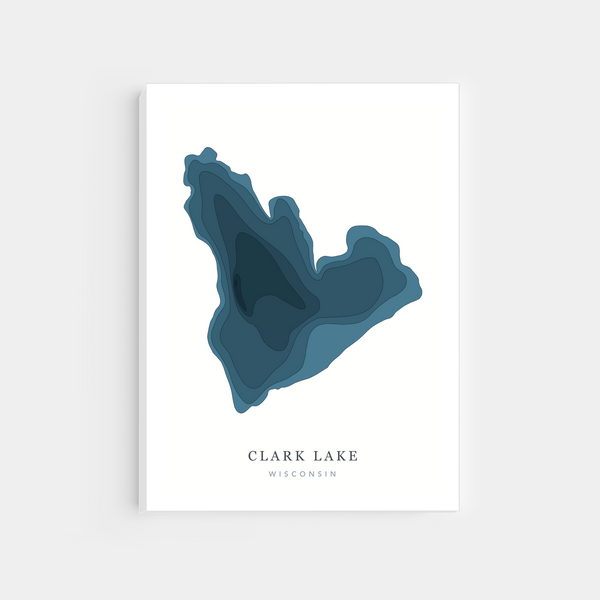 Clark Lake, Wisconsin | Canvas Print