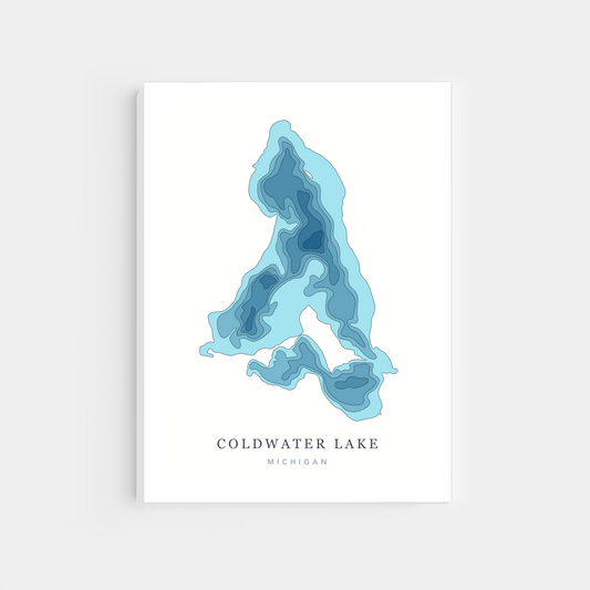 Coldwater Lake, Michigan | Canvas Print