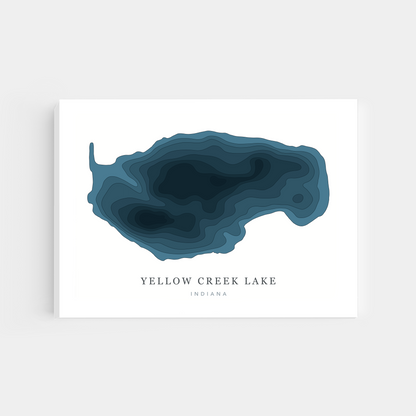 Yellow Creek Lake, Indiana | Canvas Print