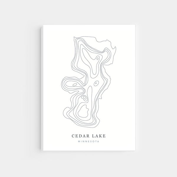 Cedar Lake, Minnesota | Canvas Print