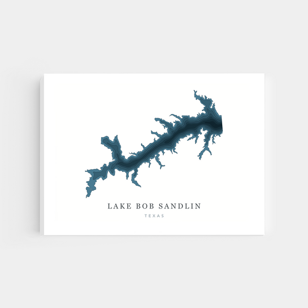 Lake Bob Sandlin, Texas | Canvas Print