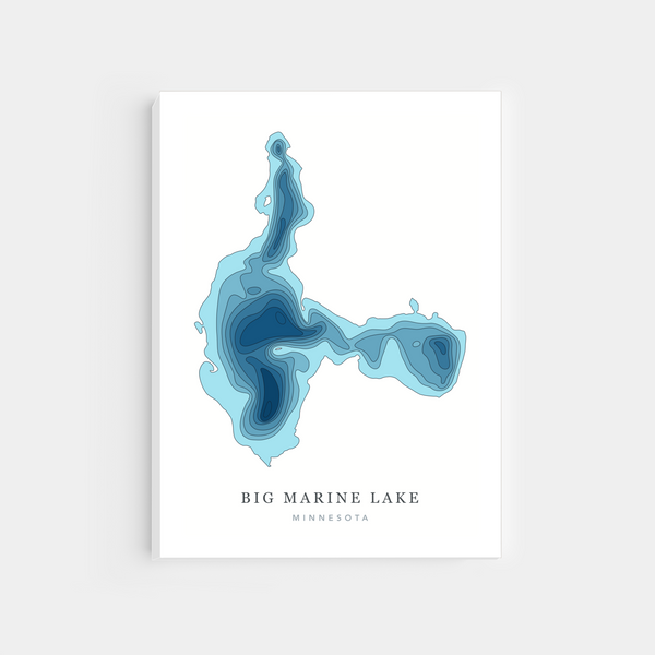 Big Marine Lake, Minnesota | Canvas Print