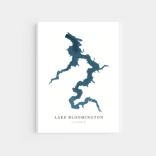 Lake Bloomington, Illinois | Canvas Print