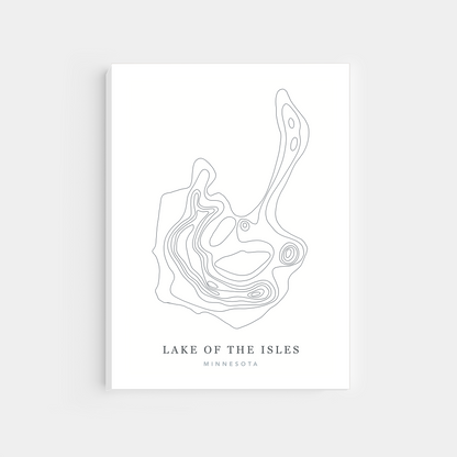 Lake of the Isles, Minnesota | Canvas Print