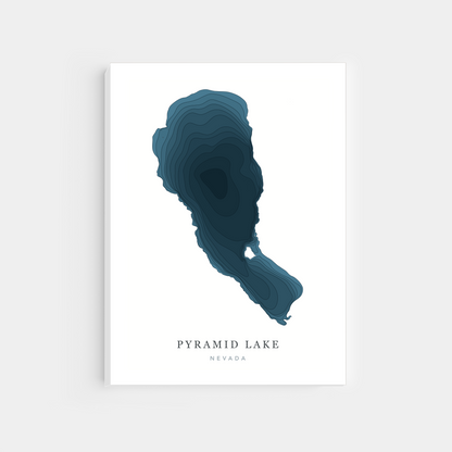 Pyramid Lake, Nevada | Canvas Print
