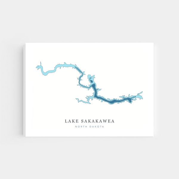 Lake Sakakawea, North Dakota | Canvas Print
