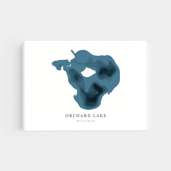 Orchard Lake, Michigan | Canvas Print