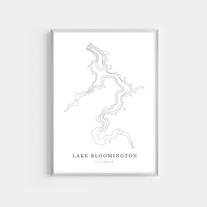 Lake Bloomington, Illinois | Photo Print