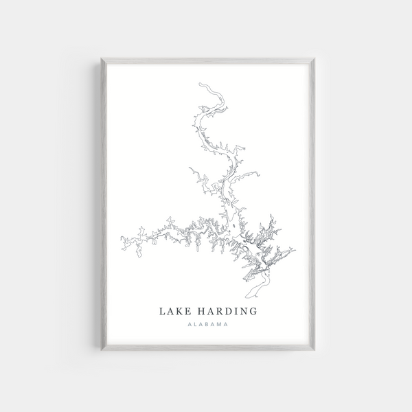 Lake Harding, Alabama | Photo Print