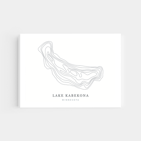 Lake Kabekona, Minnesota | Canvas Print