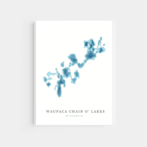 Waupaca Chain O' Lakes, Wisconsin | Canvas Print