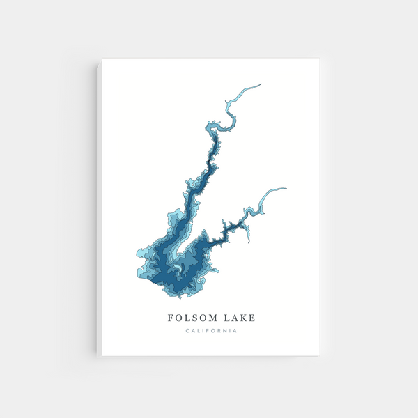 Folsom Lake, California | Canvas Print