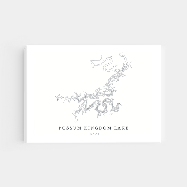 Possum Kingdom Lake, Texas | Canvas Print